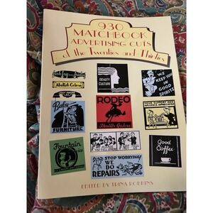 930 Matchbook Advertising Cuts of the Twenties and Thirties‎ by Trina Robbins
